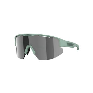 BLIZ Eyewear Sonnenbrille Matrix Matt Green Smoke w Silver Mirror unisex 2025 Sonnenbrillen 1