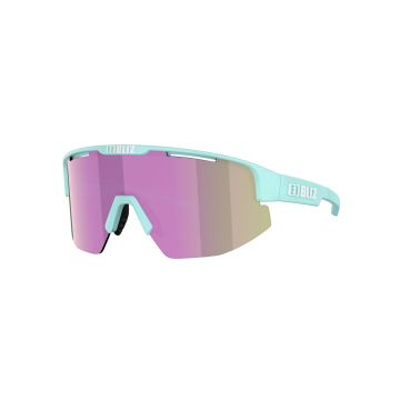 BLIZ Eyewear Sonnenbrille Matrix Small Matt Pastel Mint Brown w Rose multi unisex 2025 Sonnenbrillen 1