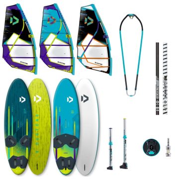 Duotone Windsurf Komplett Set Eagle Freeride 2025 Komplett Rigg 1