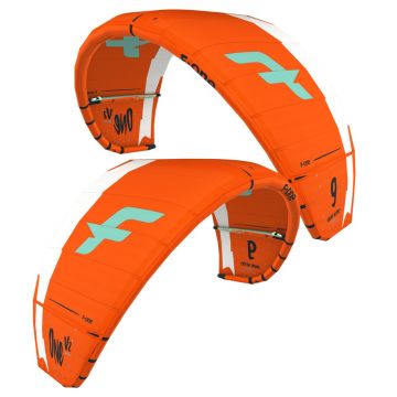 F-One Tubekite ONE V2 A - FLAME / MINT 2024 Kites 1