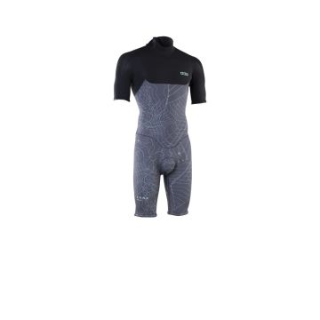 ION Neoprenanzug Seek Core Shorty SS Back Zip 2/2 Herren Shorty 019 distorted-grey 2025 Shorty Neoprenanzug 1