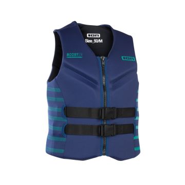 ION Wakeboard Weste Booster USCG Front Zip black 2025 Wakeboarden 1