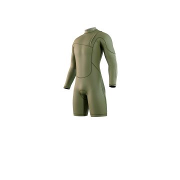 Mystic Neoprenanzug The One Longarm Shorty Zipfree 3/2 Herren Shorty Moss 2025 Shorty Neoprenanzug 1