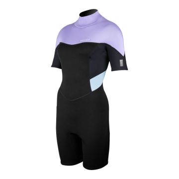 Pro Limit Neoprenanzug PG Fire V-Zip Shorty 2/2 Damen Shorty Lavender/Black 2024 Shorty Neoprenanzug 1