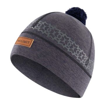 Pro Limit Neoprenmütze PL Neoprene Beanie PomPom Artic BLACK/GREY 2025 Neopren Hauben & Mützen 1