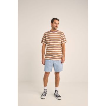 Rhythm T-Shirt VINTAGE STRIPE Cedar Herren 2025 Fashion 1