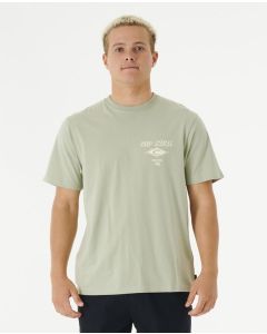 Rip Curl T-Shirt FADE OUT ICON TEE 3396-SAGE 2023 T-Shirts 1