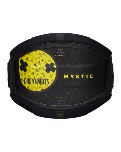 Mystic Trapez Majestic Waist Harness Dirty Habits Herren 952-Black/Yellow 2023 Hüfttrapeze 1