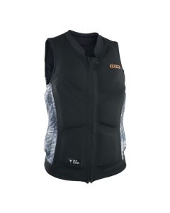 ION Prallschutzweste Lunis Vest Front Zip 900 black 2024 Wakeboard Westen 1