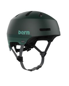 Bern Wake Helm Macon 2.0 H20 Matte Retro Forest Green 2021 Wakeboard Helme 1