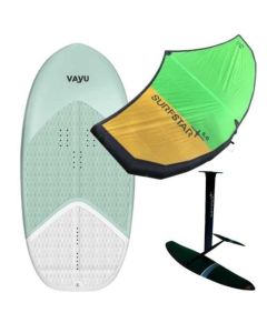 VAYU X SurfStar Wingfoilset- Fly 50 Orange/ grün 2023 Komplettsets 1