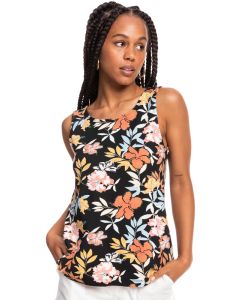 Roxy Tank FINE WITH YOU PRINTED XKBY-ANTHRACITE ISLAND VIBES 2022 Tops 1