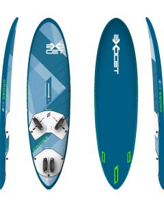Exocet Windsurf Board Cross V7 Silver Wave Board 2024 Windsurfen 1