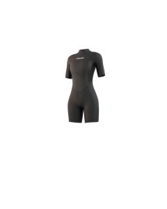 Mystic Neoprenanzug Brand Shorty Bzip Flatlock Women 3/2 Damen Shorty 900-Black 2024 Shorty Neoprenanzug 1