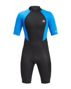 Billabong Neoprenanzug INTRUDER BZ 2/2 Herren Shorty BLU 2023 Shorty Neoprenanzug 1