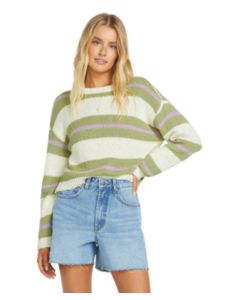 Billabong Pullover MAKE IT WAVES S AVO-Avocado Damen 2025 Sweater 1