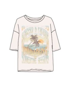 Billabong T-Shirt SUNSET MINDSET SCS-Salt Crystal Damen 2025 T-Shirts 1