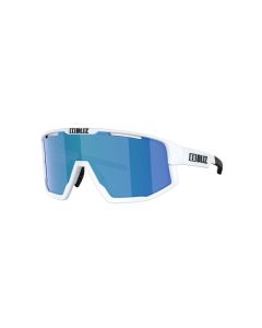BLIZ Eyewear Sonnenbrille Fusion Small Matt White Brown w Blue Multi unisex 2025 Sonnenbrillen 1