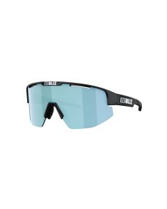 BLIZ Eyewear Sonnenbrille Matrix Matte Black Smoke w Ice Blue Multi unisex 2025 Sonnenbrillen 1