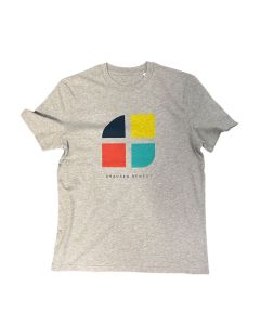 Draußen bewegt T-Shirt Stella Muser heather grey Unisex 2025 T-Shirts 1