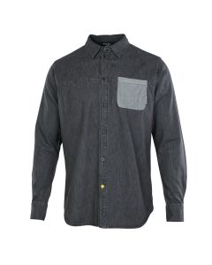 Duotone Hemd Shirt LS Denim dark grey Herren 2021 T-Shirts 1