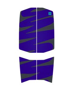 Duotone Kite Zubehör Traction Pad Front C54:dark-grey/violet 2024 Bindungen 1