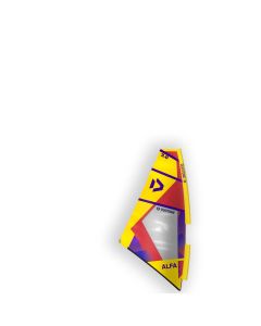 Duotone Windsurf Segel Alfa C24:red/yellow 2025 Freeride 1