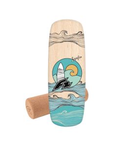 F2 Gleichgewichtstraining BALANCE BOARD PILL inkl. Korkrolle - 2025 Krafttraining 1