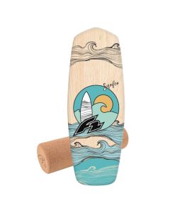 F2 Gleichgewichtstraining BALANCE BOARD TOMPSTONE inkl. Korkrolle - 2025 Gleichgewichtstraining 1