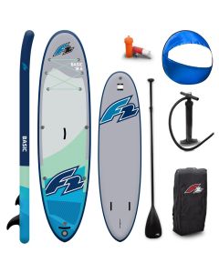 F2 iSUP Komplett Set BASIC - Round Sail - SET Grey 2024 iSUP - Komplett Set 1