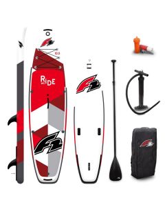 F2 iSUP Komplett Set RIDE WS Red 2024 iSUP - Komplett Set 1