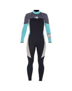 F2 Neoprenanzug GIPSY - Full Suit 4/3 Damen Langarm Turquoise 2025 Langarm Neoprenanzug 1