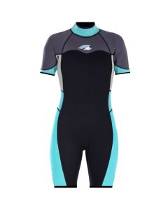 F2 Neoprenanzug GIPSY - Shorty 3/2 Damen Shorty Turquoise 2025 Shorty Neoprenanzug 1