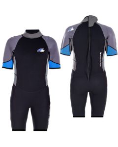 F2 Neoprenanzug REBEL - Shorty 3/2 Herren Shorty Blue 2025 Shorty Neoprenanzug 1