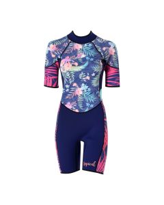F2 Neoprenanzug Tropical Neo Shorty 2,5 Damen Shorty Allover 2025 Shorty Neoprenanzug 1