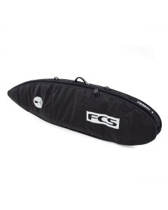 FCS Boardbag Travel 1 All Purpose Black/Grey 2025 Bags 1