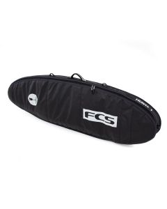 FCS Boardbag Travel 1 Long Board Black/Grey 2025 Bags 1