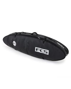 FCS Boardbag Travel 3 All Purpose Black/Grey 2025 Bags 1