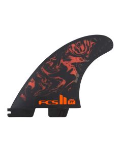 FCS Finnen FCS II FT PC Black/Red Tri Retail Fins - 2025 Finnen 1