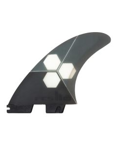 FCS Finnen II AM PC Large Grey Tri-Quad Retail Fins 2025 Finnen 1