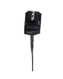 FCS Leash 12' Big Wave Essential Leash Black 2025 Leashes 1