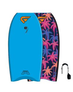 Flood Bodyboard Dynamx Stringer Blue Palm II - 2025 Bodyboards 1