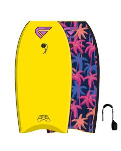 Flood Bodyboard Dynamx Stringer Gelb Palm II - 2025 Bodyboards 1