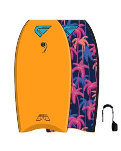 Flood Bodyboard Dynamx Stringer Orange Palm II - 2025 Bodyboards 1