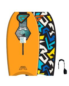 Flood Bodyboard Dynamx Stringer Orange Tribe II - 2025 Bodyboards 1