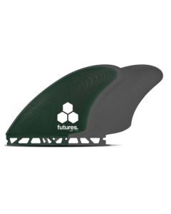 Futures Wellenreiter Finne Twin Fin Set AMK Al Merrick Keel Fiberglas - 2024 Finnen 1