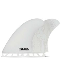 Futures Wellenreiter Finne Twin Fin Set Son of Cobra fiberglass Grau - 2024 Finnen 1