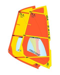 Gaastra Komplett Rigg Freetime complete Rig C1:Yellow/Orange 2025 Komplett Rigg 1