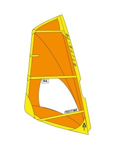 Gaastra Windsurf Segel Freetime C1:Yellow/Orange 2025 Freeride 1