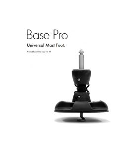 Goya Windsurf Mastfuß Base Pro Universal Euro Pin Mastfuß Mastfüße 1